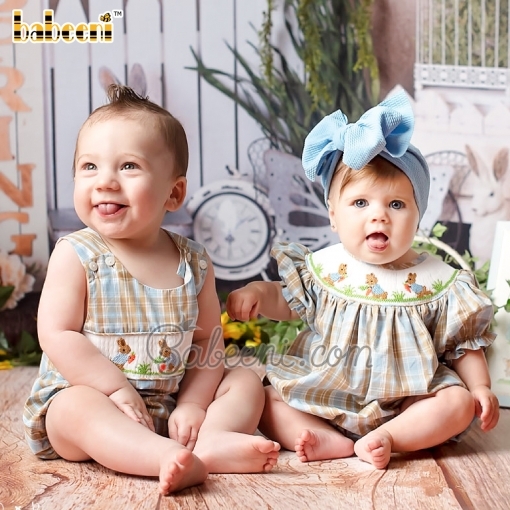 Easter smocked clothing