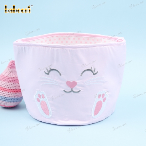 Smiling Bunny Pink Cute Egg Bag - BB3139