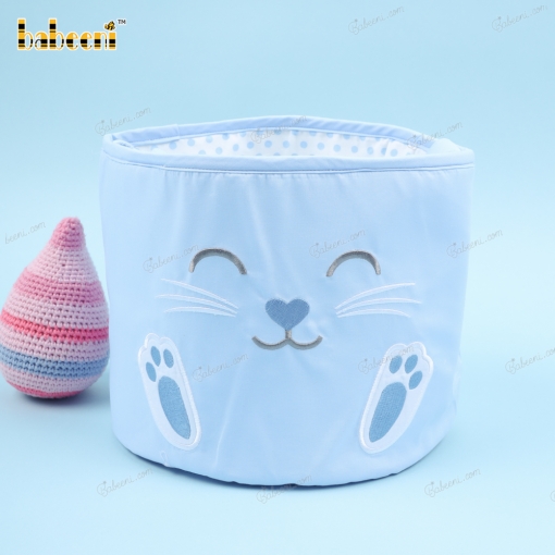 Smiling Bunny Blue Cute Egg Bag - BB3140