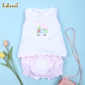 cute-bunny-flower-appliqued-2-pieces-set-for-girl---bb3133