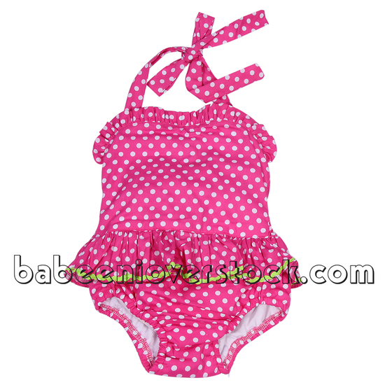 Adorable plain swimwear for baby girl - BB1037