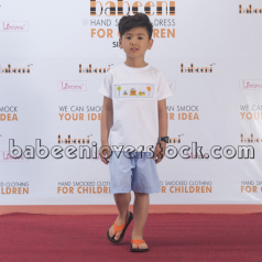 Nice birthday smocked boy short set - BB886A birthday-smocked-short-set-copy