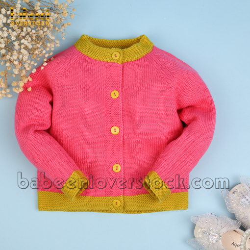 Pretty hot pink girl cardigan - BB2396D