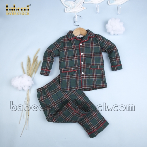 Little boy plaid sleepwear - BB2556