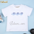 cute-embroidery-blue-elephants-boy-t-shirt---bb1902