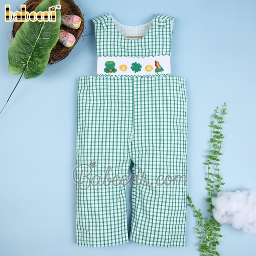 Nice lucky leaf smocked longall - BB1823