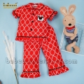 nice-minnie-smocked-pajamas-for-girl---bb1217