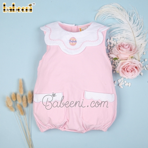 Adorable pink bubble for girl on Easter - BB1743