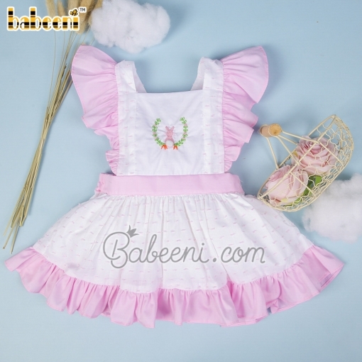 Rabbit crochet baby girl dress – BB2657C