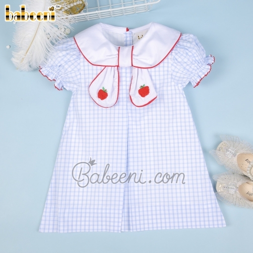 Apple crochet baby girl dress – BB2766
