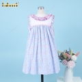 elegant-tiny-floral-smocked-dress-embellished-with-ruffle---bb1561