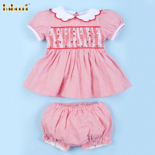 Smocked 2-piece Set For Girl - BB3319