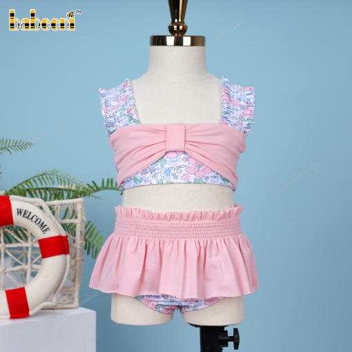 Fancy Floral Swimwear For Girl - BB3429