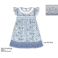 blue-floral-smocked-ruffle-sleeve-baby-dress--bb3625