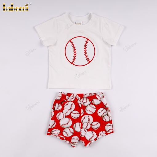 2 Pieces Baseball Theme For Boy - BB3128
