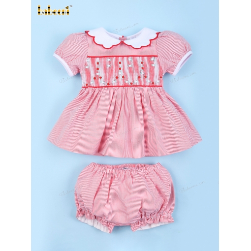 Smocked 2-piece Set For Girl - BB3319