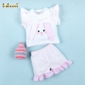 applique-short-set-peach-pink-with--bunny-for-girl---bb3190
