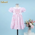 geometric-smocked-belted-dress-red-flower-on-white-for-girl---bb3288