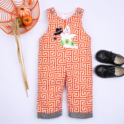 Halloween appliqued longall - BB807A