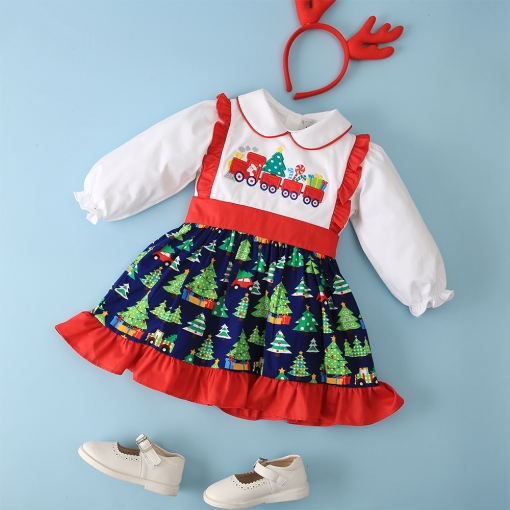 Elegant Christmas train baby set - BB2311G