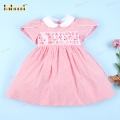 sweet-pink-bows-plain-dress-for-little-girl---bb3108a