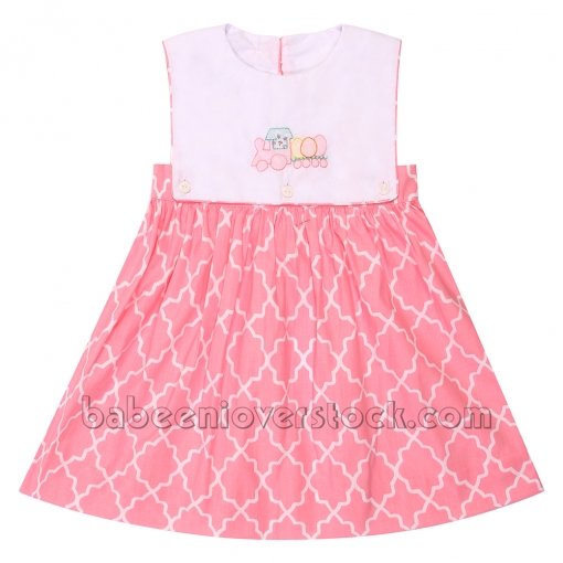 Lovely Easter girl embroidery dress- BB1158A