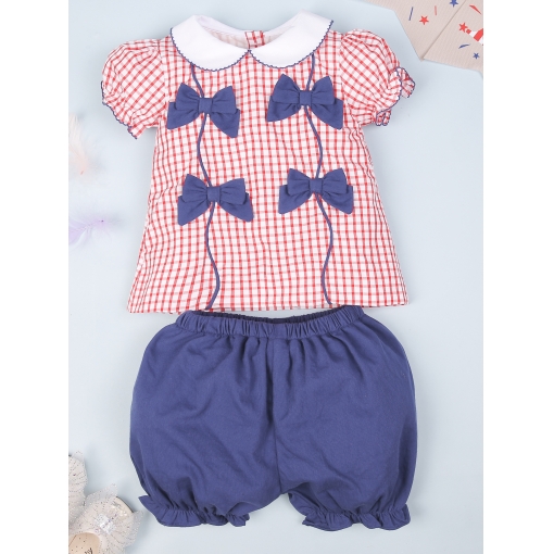 Fancy bow baby girl set – BB2834