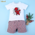 spiderman-applique-boy-clothing-set---bb3103